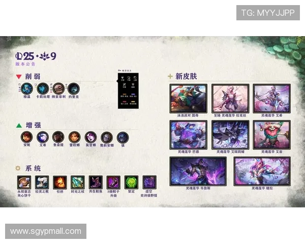 灵魂莲华新皮肤璀璨登场 15.9版本带你畅游峡谷挑战厄塔汗